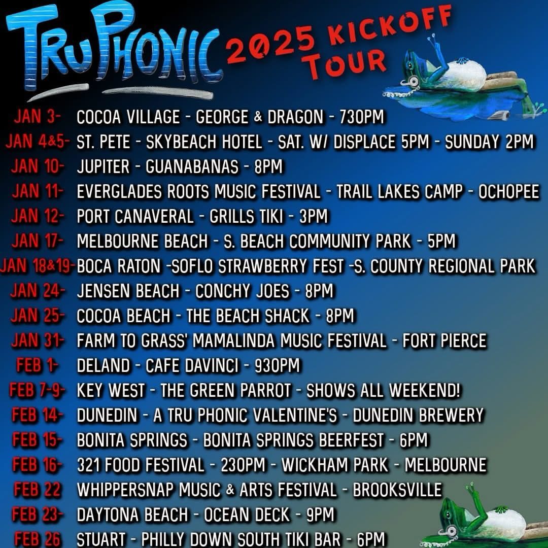 Tru Phonic Have Kicked Off Their 2025 Kickoff Tour! • MUSICFESTNEWS